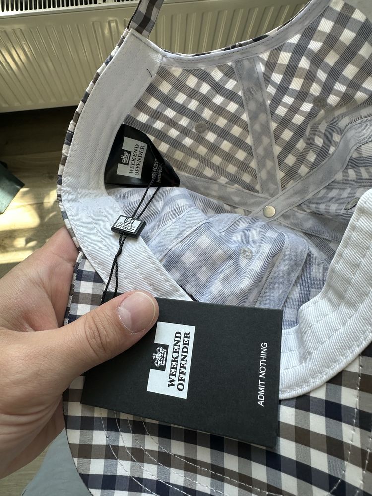 Кепка Weekend Offender в клетку original