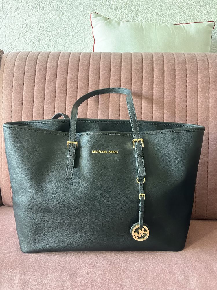 MICHAEL Michael Kors Torebka czarna shopper