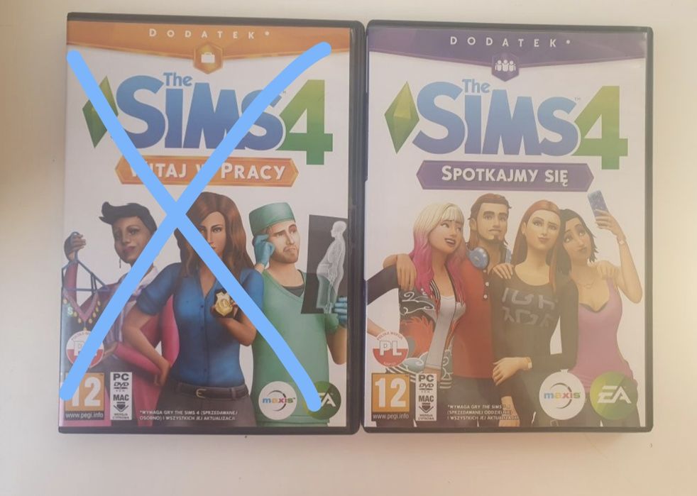 Pudełka kolekcjonerskie z gry The Sims 4