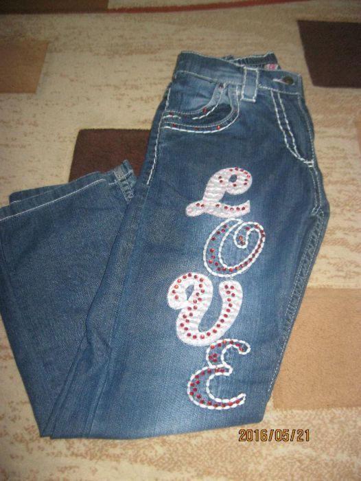 Джинсы на девочку