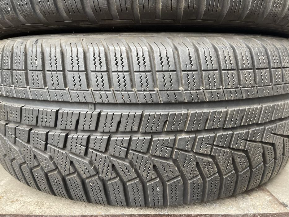 Штны 205/55 R17 Hankook RFT б/у пара зима 6мм U6