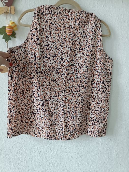 Cudna bluzka bez rękawów #lato plus size rozm. 44