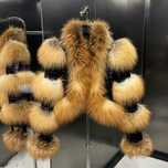 Futro naturalne lis jenot rozmiary