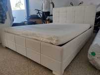 Cama casal 1,40*2,00 c/ estrado elevatório