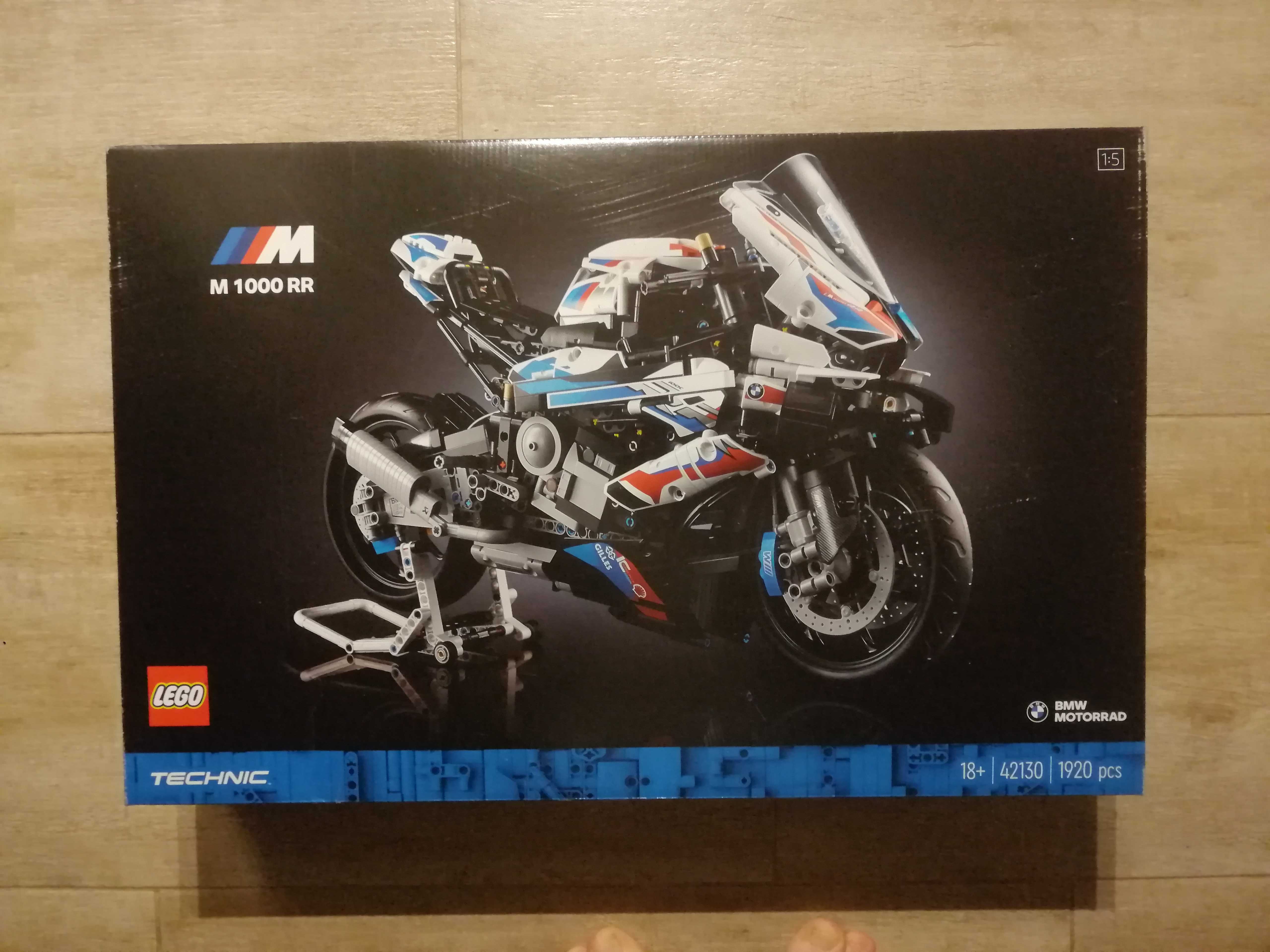 Lego Technic 42130 BMW M1000R Nowy zestaw