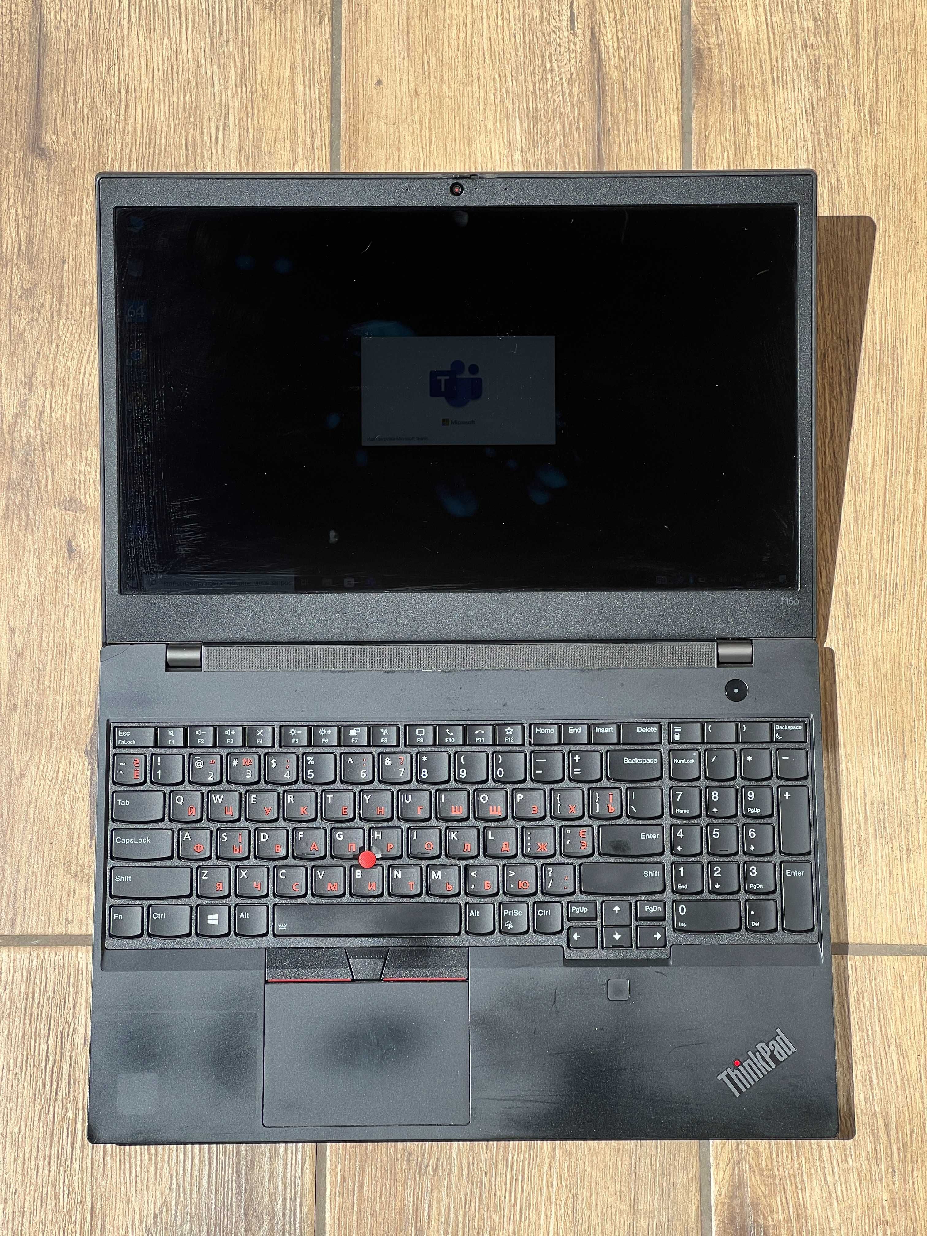 Ноутбук Lenovo T15P -  15` IPS/ i5-10300h/RAM 16/SSD 512GB/ GTX 1050
