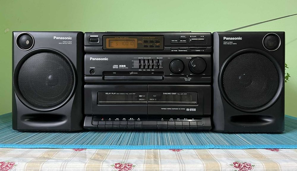 Panasonic RX-DT610 (1995). Повністю справний (Відеоогляд).