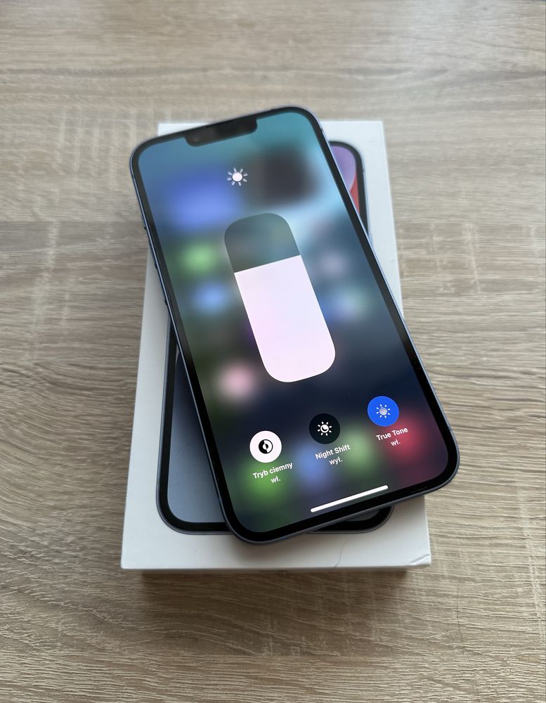 Iphone 14 128GB Niebieski + Etui + Kabel