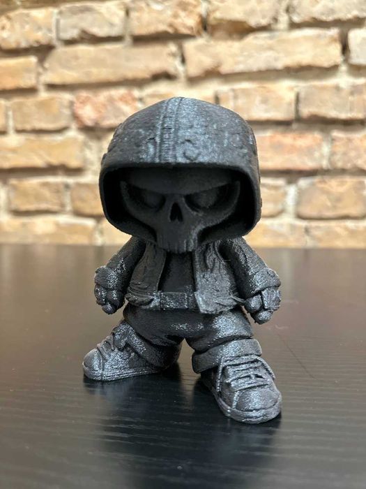 Figurka 3D Czaszka w Bluzy (Street Shadow Skull) Limitowana Edycja