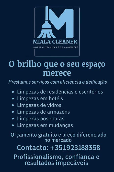 Serviço de limpeza profissional