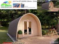 Casa Madeira KIT BARRIL / Kokon 28/44mm - Coberta 19.4m² - ECO