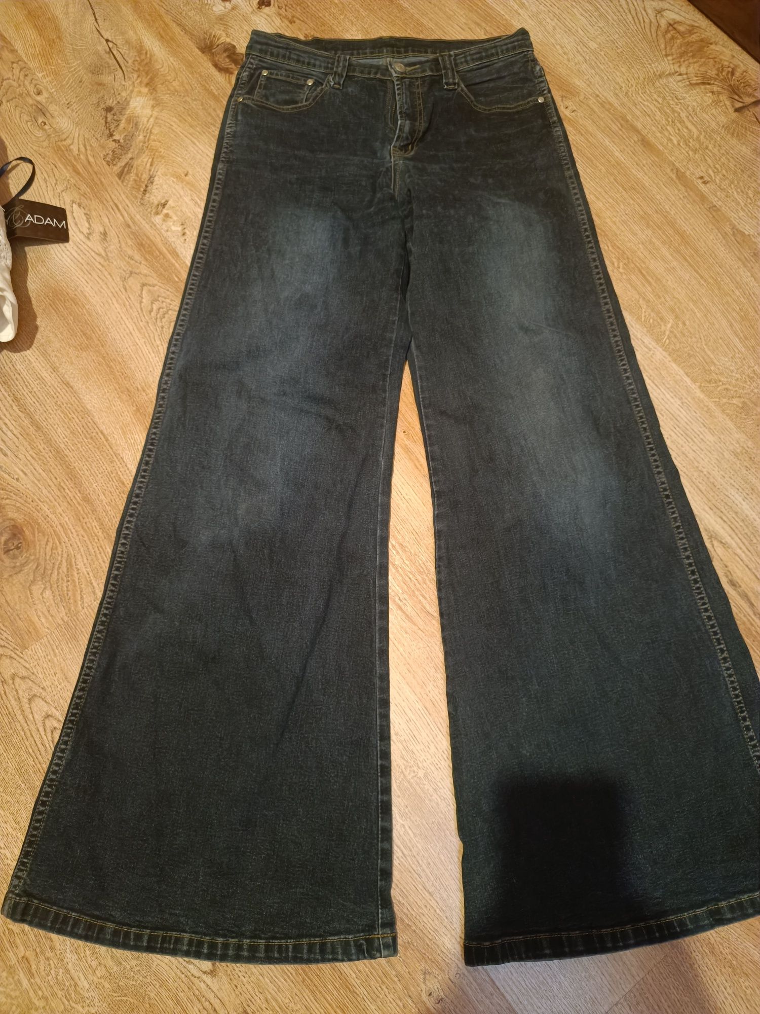 Mega szerokie dzwony Casual jeans Twister