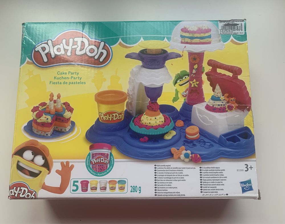 Play Doh ciasteczkowe przyjęcie