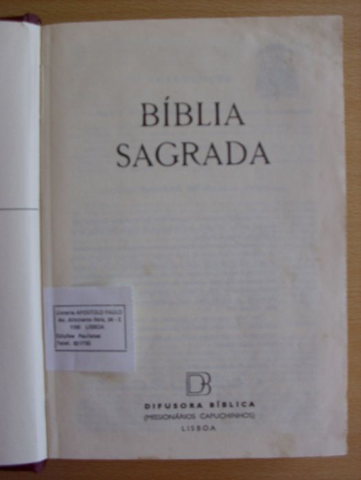 Bíblia Sagrada - Versão de textos originais
