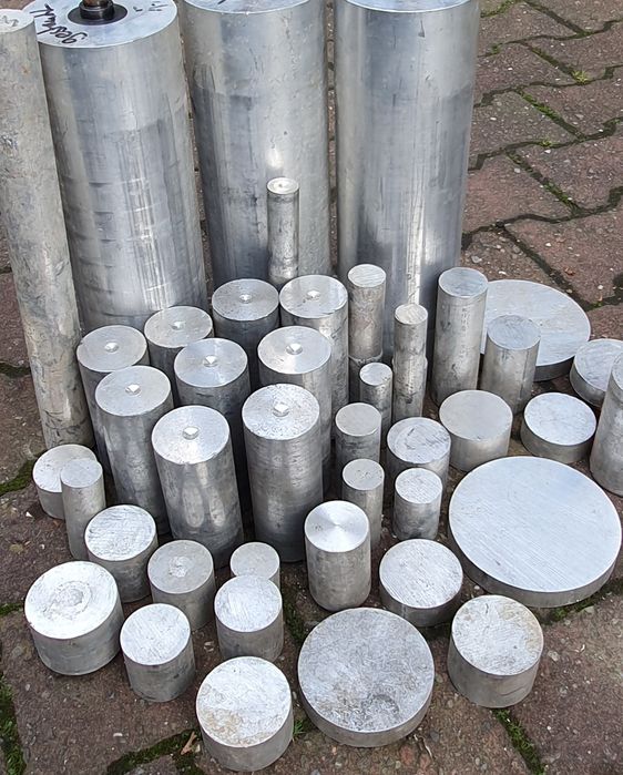 Wałki formatki bloki aluminiowe