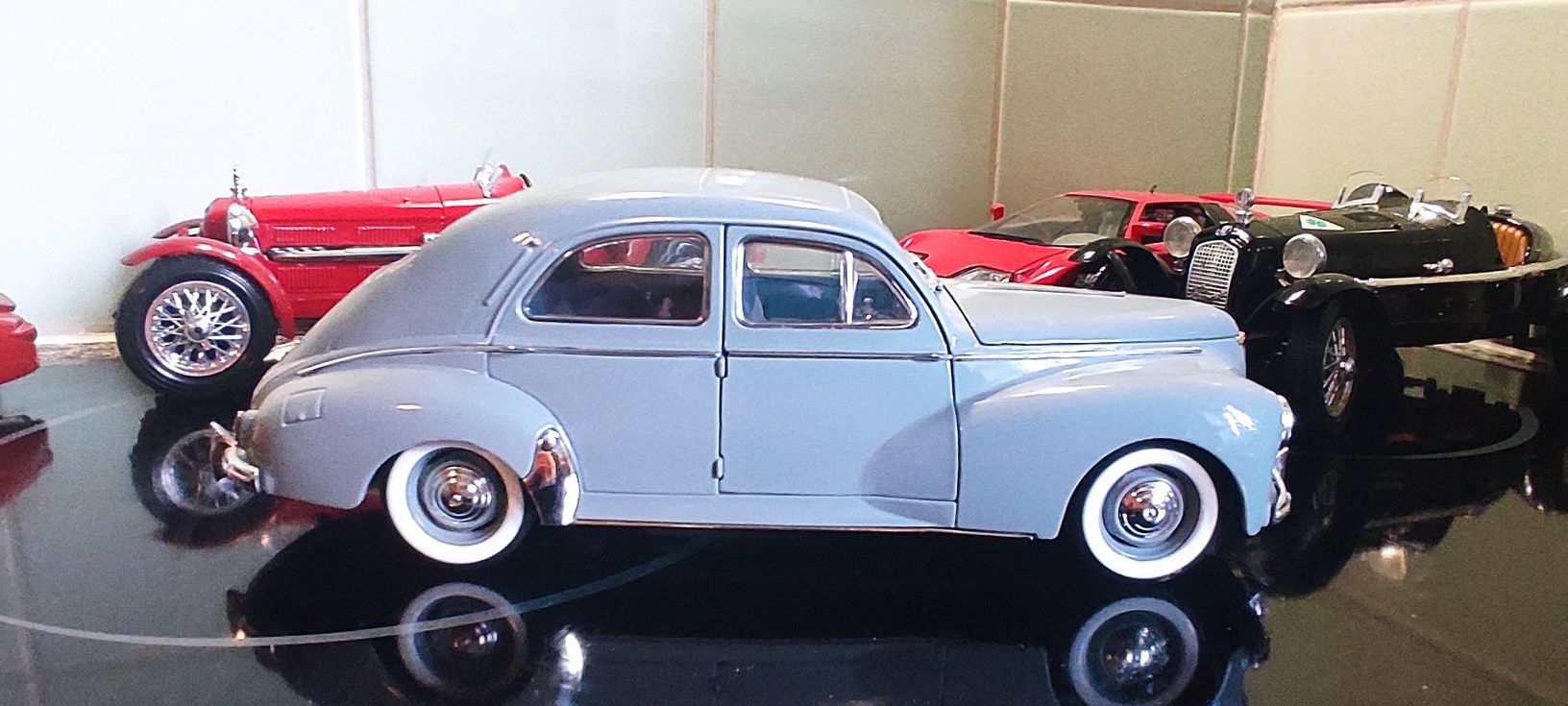 1/18 Peugeot 203 Sólido carro coleção miniatura