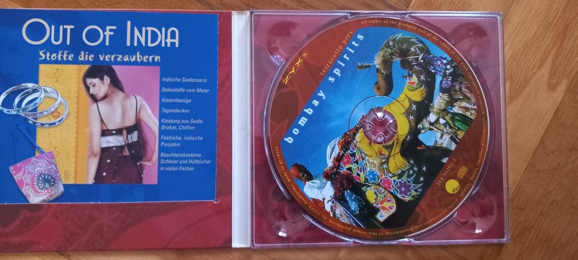 Płyta cd Bombay spirits terravota pres