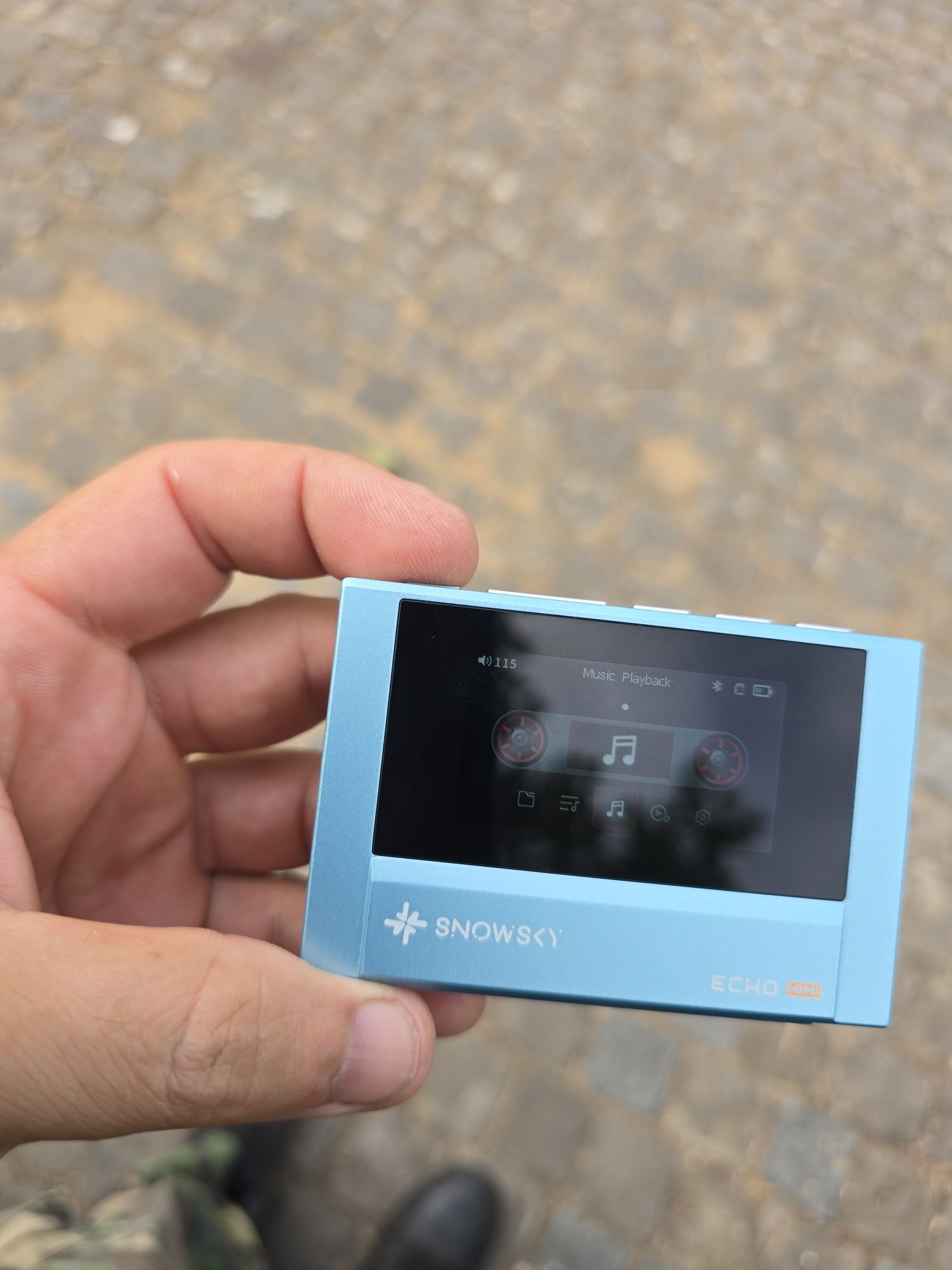 Mp3 portátil com Bluetooth