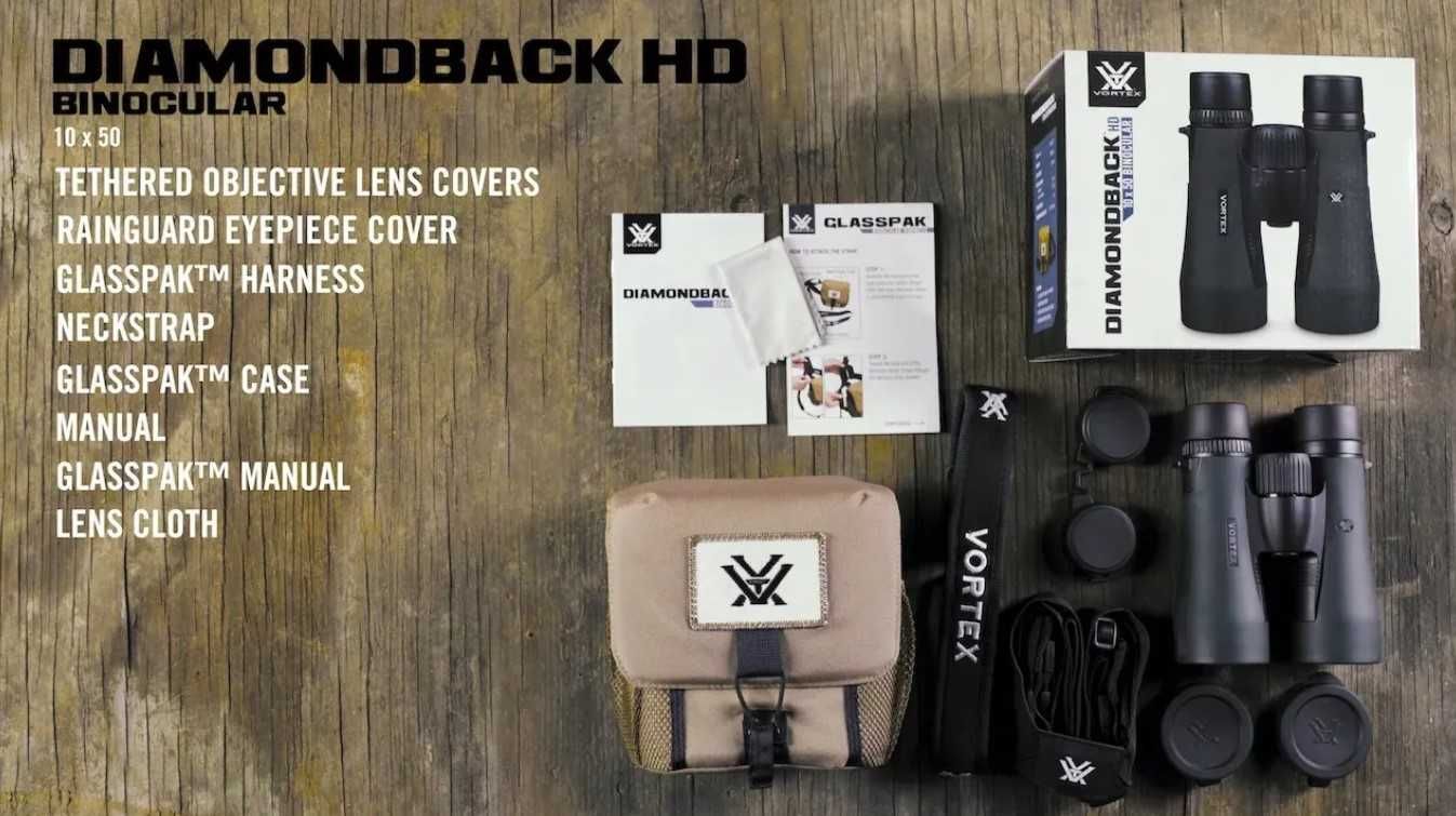 Бінокль Vortex Copperhead HD 10x42 / Crossfire HD / Diamondback HD