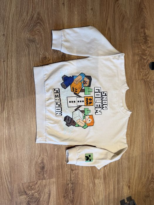 Bluza Minecraft rozmiar 122