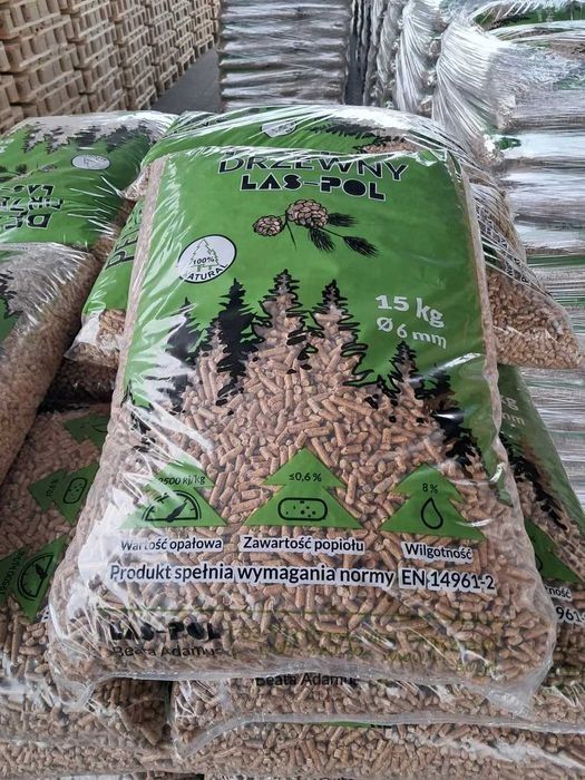 Pellet klasy A1 sosnowy Częstochowa Radomsko Klobuck Pajęczno pelet