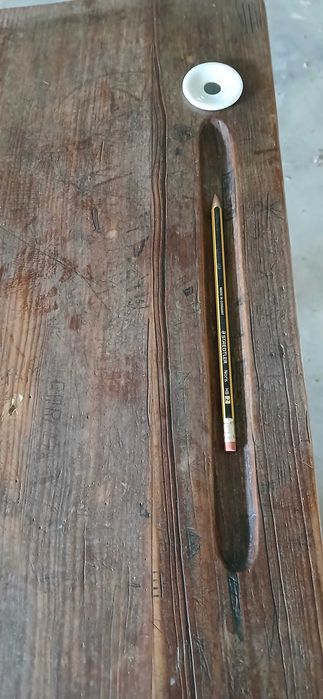 Carteira da escola primária.