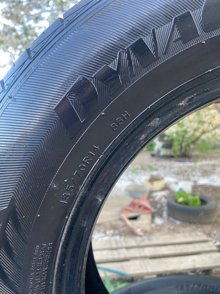 Продам летнюю резину 185/70R14