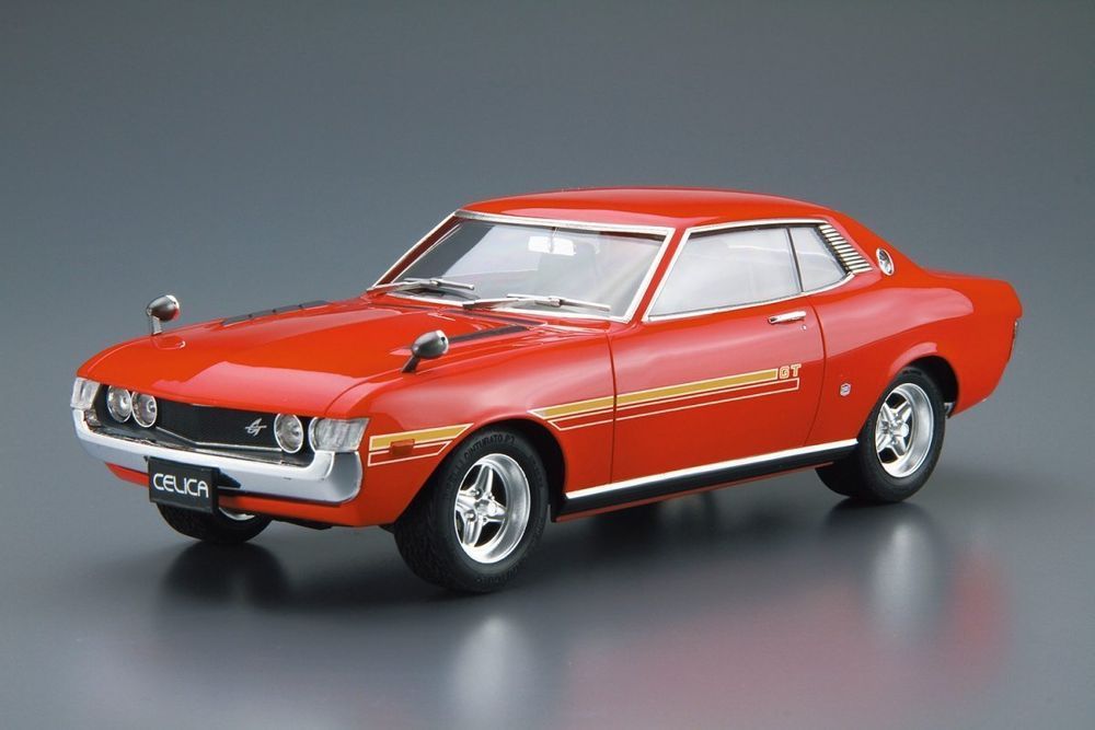 Aoshima 05913 MC#36 Toyota TA22 Celica 1600GT '72 1/24 model do skleja