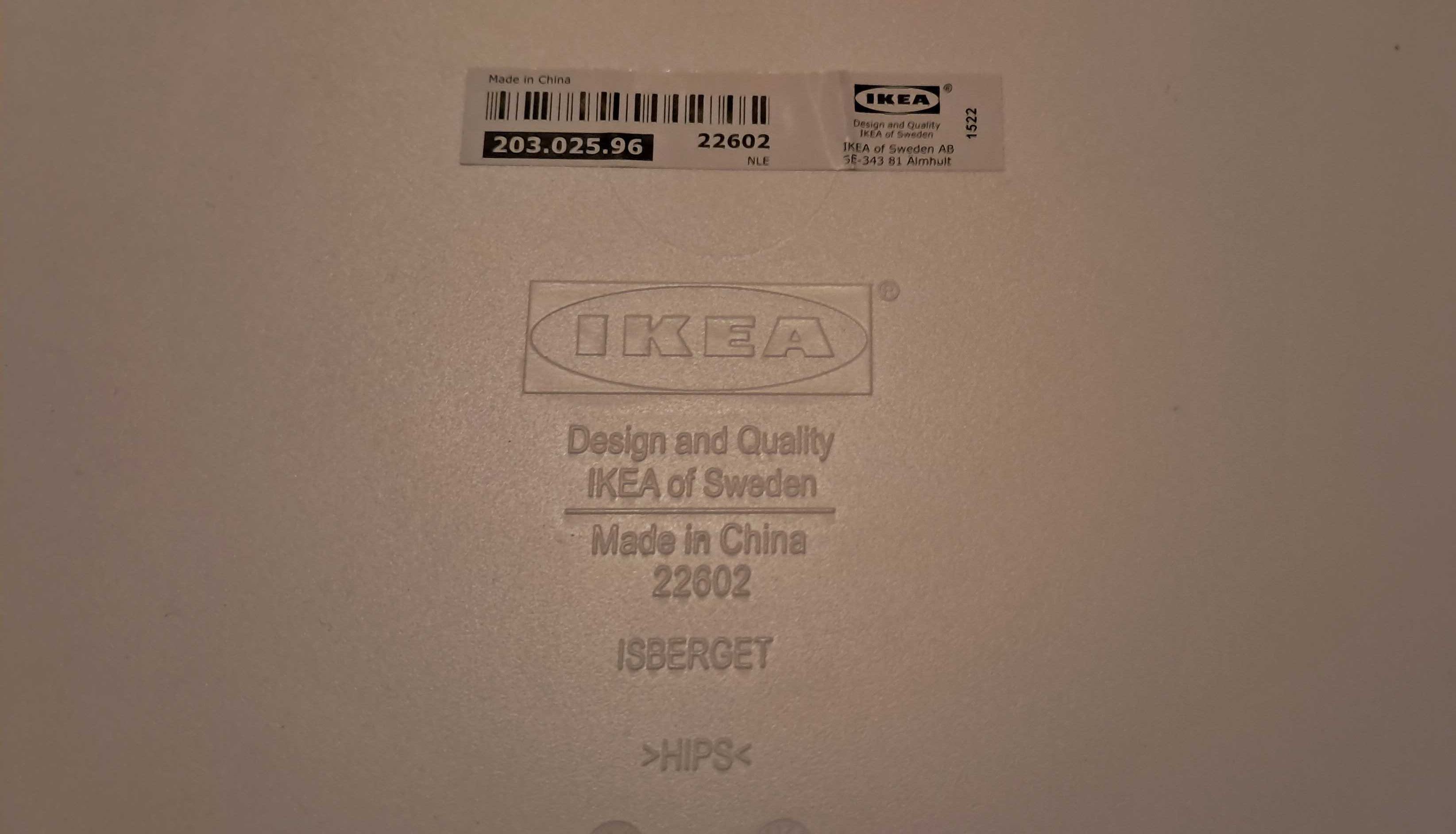 Suporte para tablet branco (ISBERGET - IKEA)