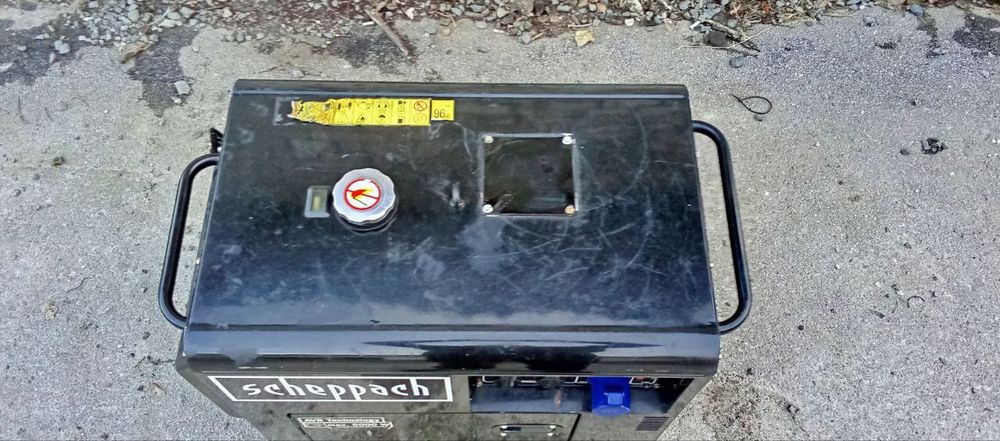 Дизельний генератор SCHEPPACH 5500 (Відео)