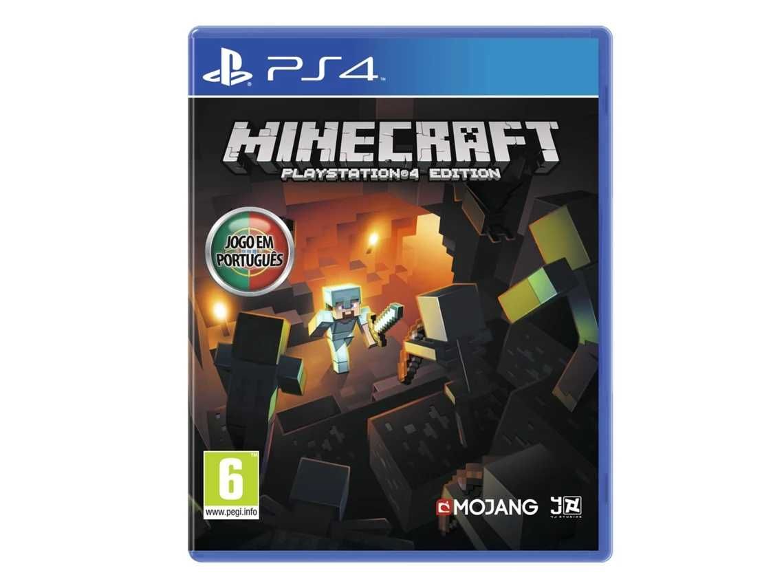 Minecraft para ps4 em portugues