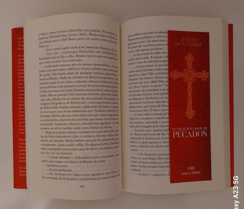 Livro "Colecionador de pecados"