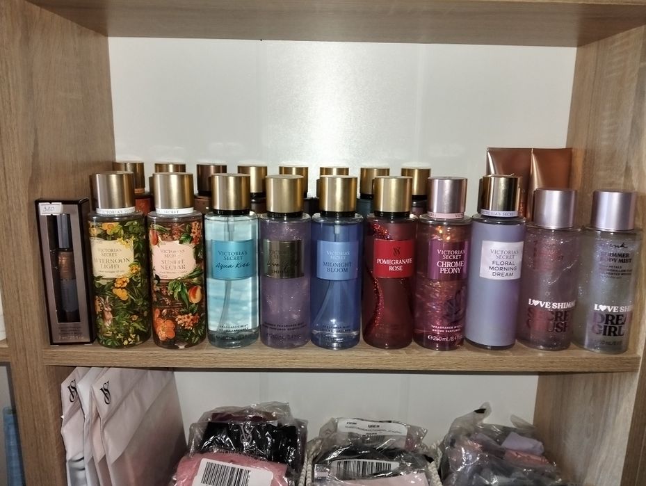 Victoriassecret місти та лосьйони
