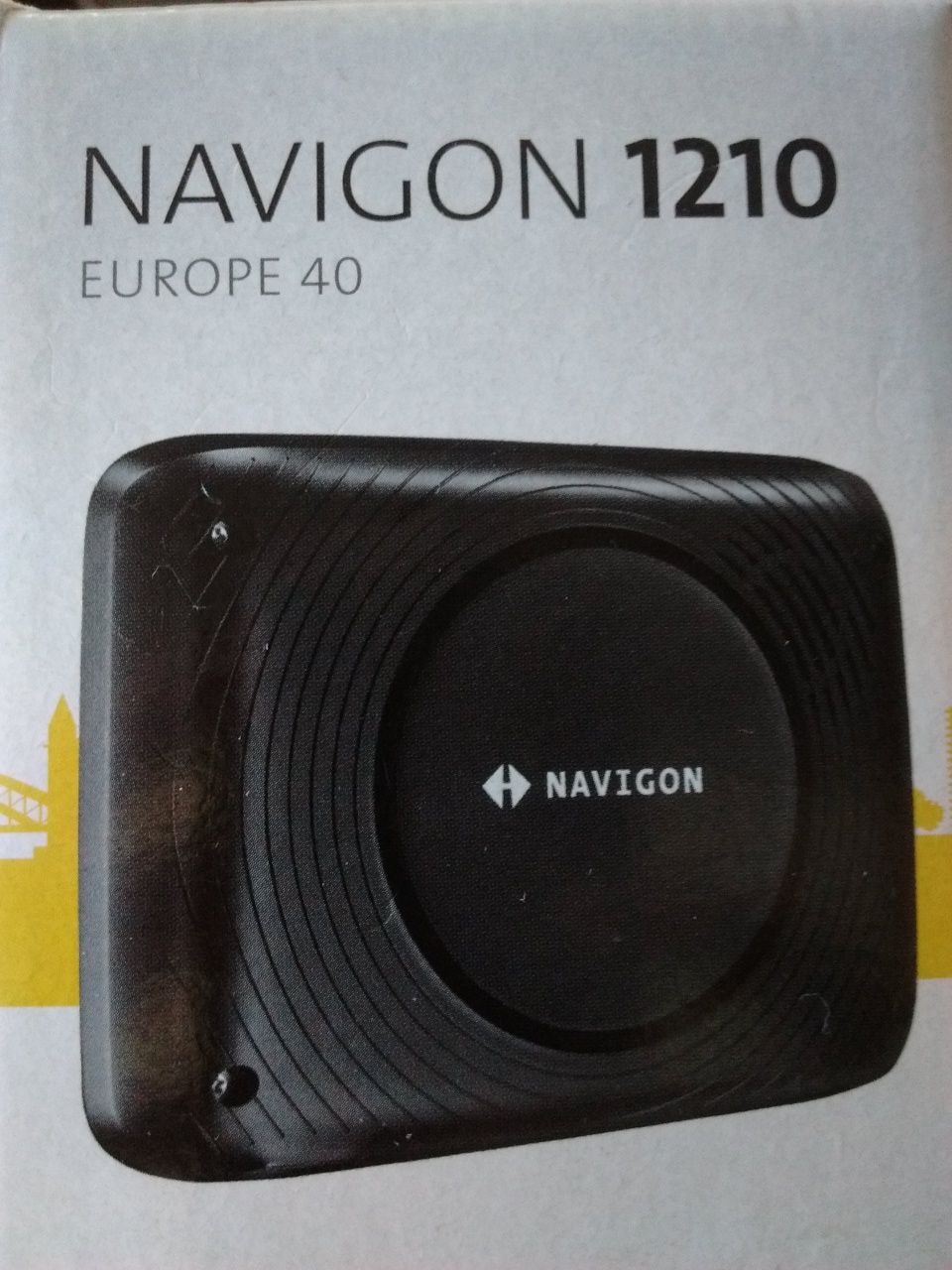 GPS Navigon aparelho de navegação
