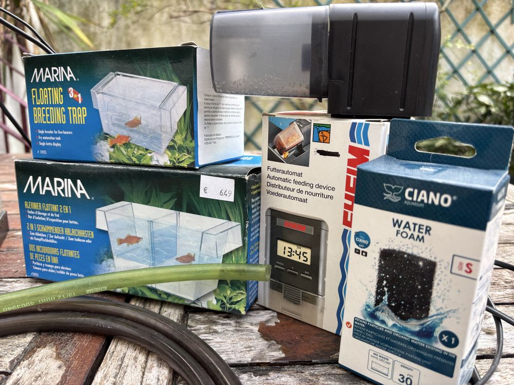 Aquário com equipamento completo