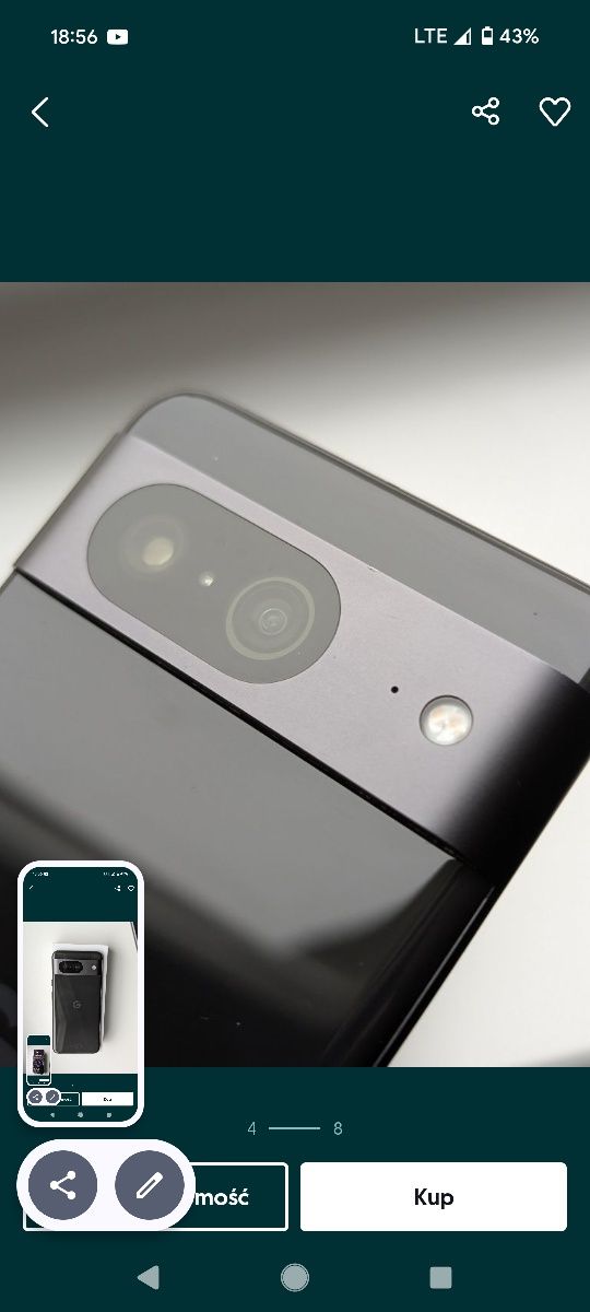 Pixel 8 /128gb czarny