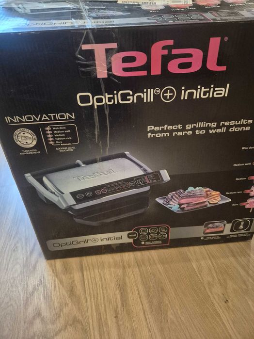 Tefal OptiGrill + Initial - електрогриль з автоматичними режимами