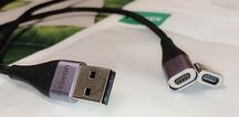 Кабель USB Micro Plug Ugreen Magnetic