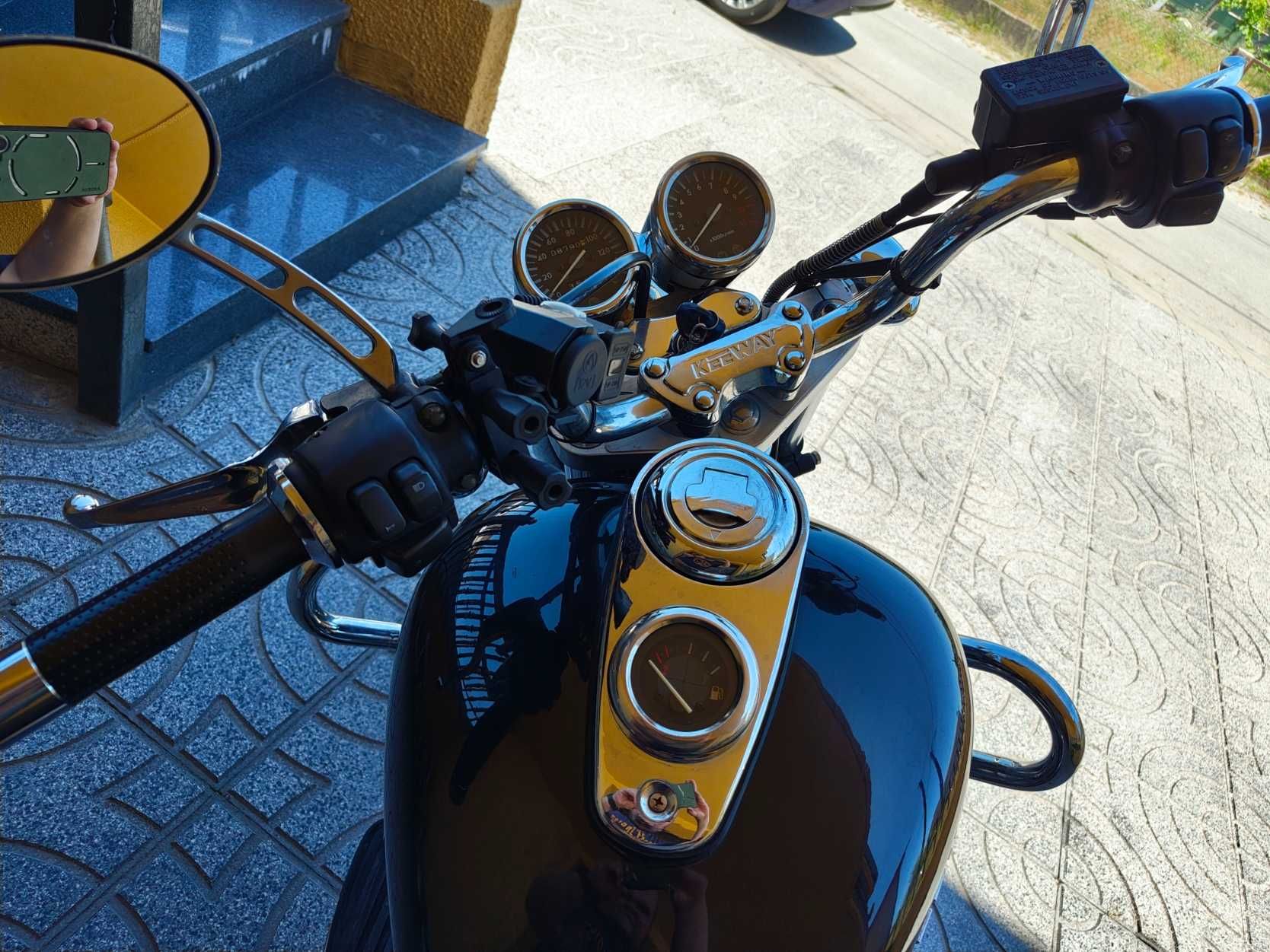Mota Keeway Superlight 125cc de 2008 só 9000km