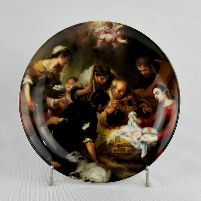 Prato de Natal, porcelana Vista Alegre, ano 2002