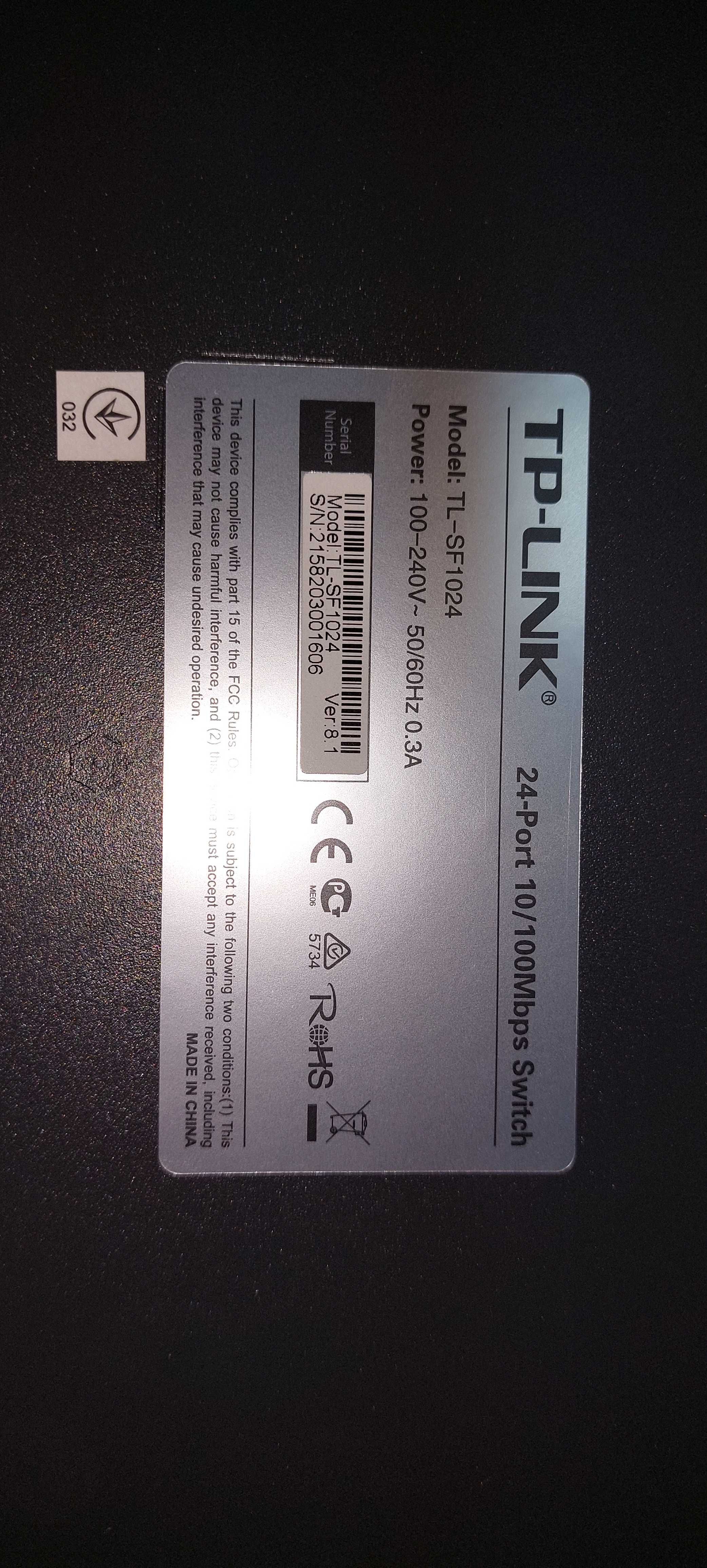 Коммутатор сетевой TP-LINK TL-SF 1024