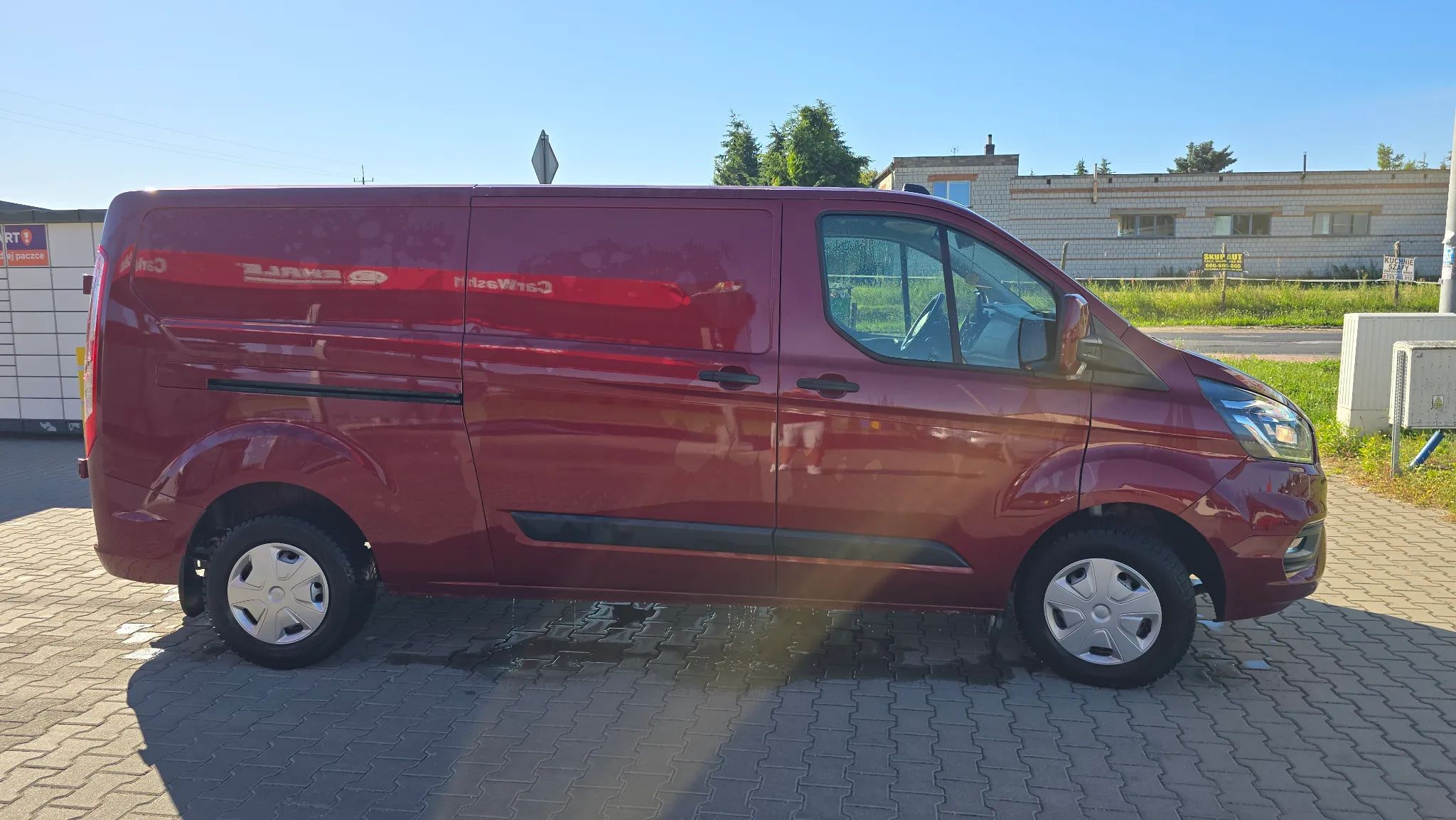 Ford Transit Custom MCA 2.0 New EcoBlue 170 KM M6 Trend Van 300 L2  Ford Transit Custom L2H1 - 170 KM - I właściciel FV23% BEZWYPADKOWY