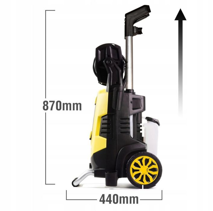 Мийка високого тиску Riwall KOX L8 280бар Чехія 2800W з мідним насосом