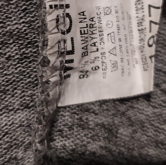 Sukienka bawełniana melanżowa