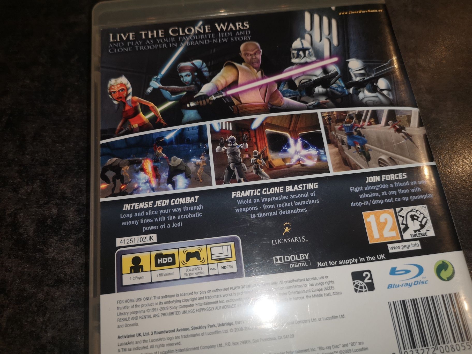 Star Wars Clone Wars Republic Heroes PS3 gra (możliwość wymiany)