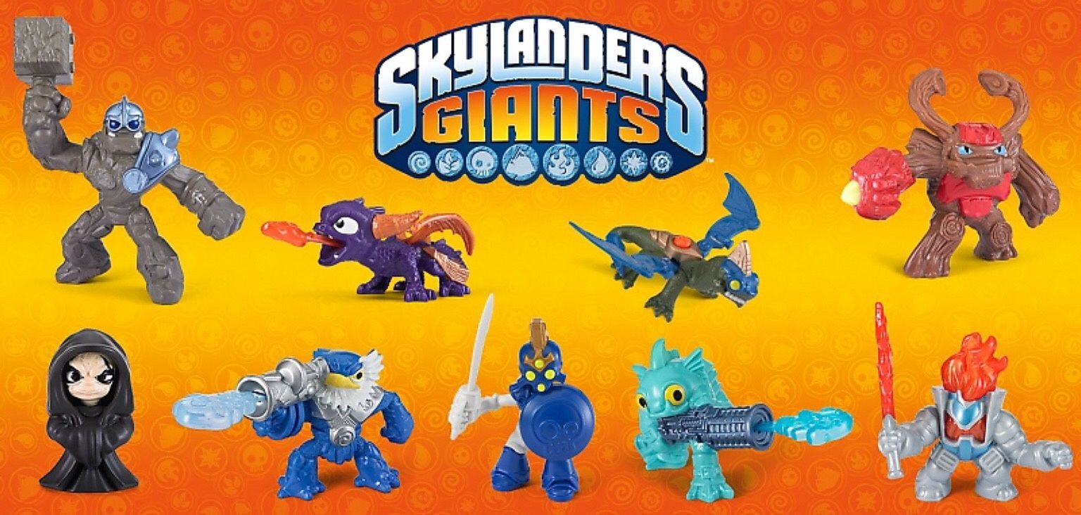 Ignitor Figura brinde Happy Meal McDonald's 2013 Skylanders Giants