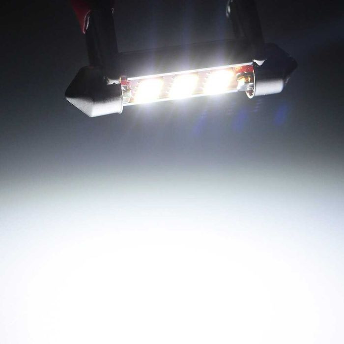 10 szt Żarówka rurkowa LED canbus C5W C10W CAN BUS 31mm 36mm 39mm 41mm
