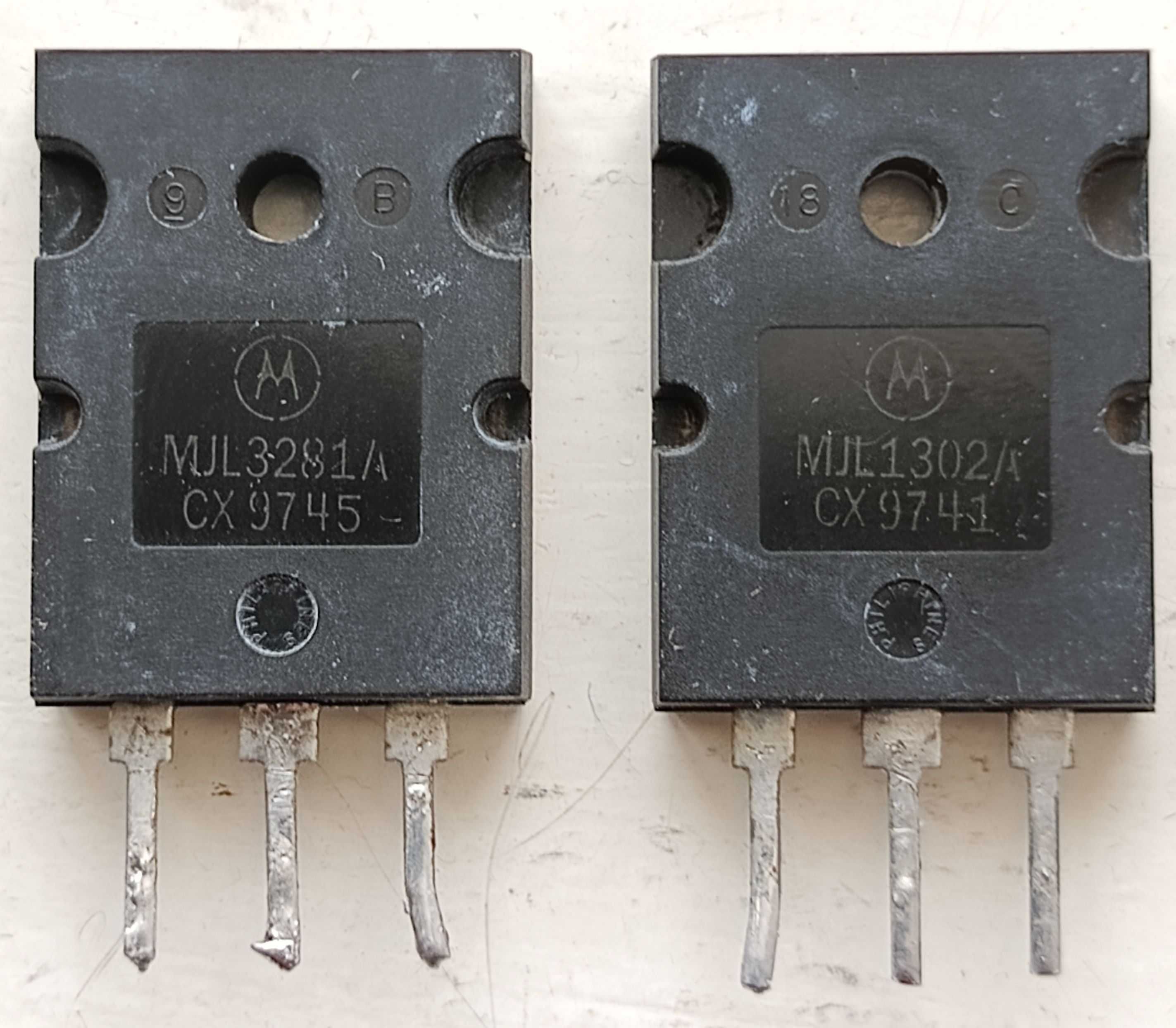 2SA1943 2SC5200, 2SA1302 2SC3281, NJW0281 NJW0302, 2SA1941 2SC5198
