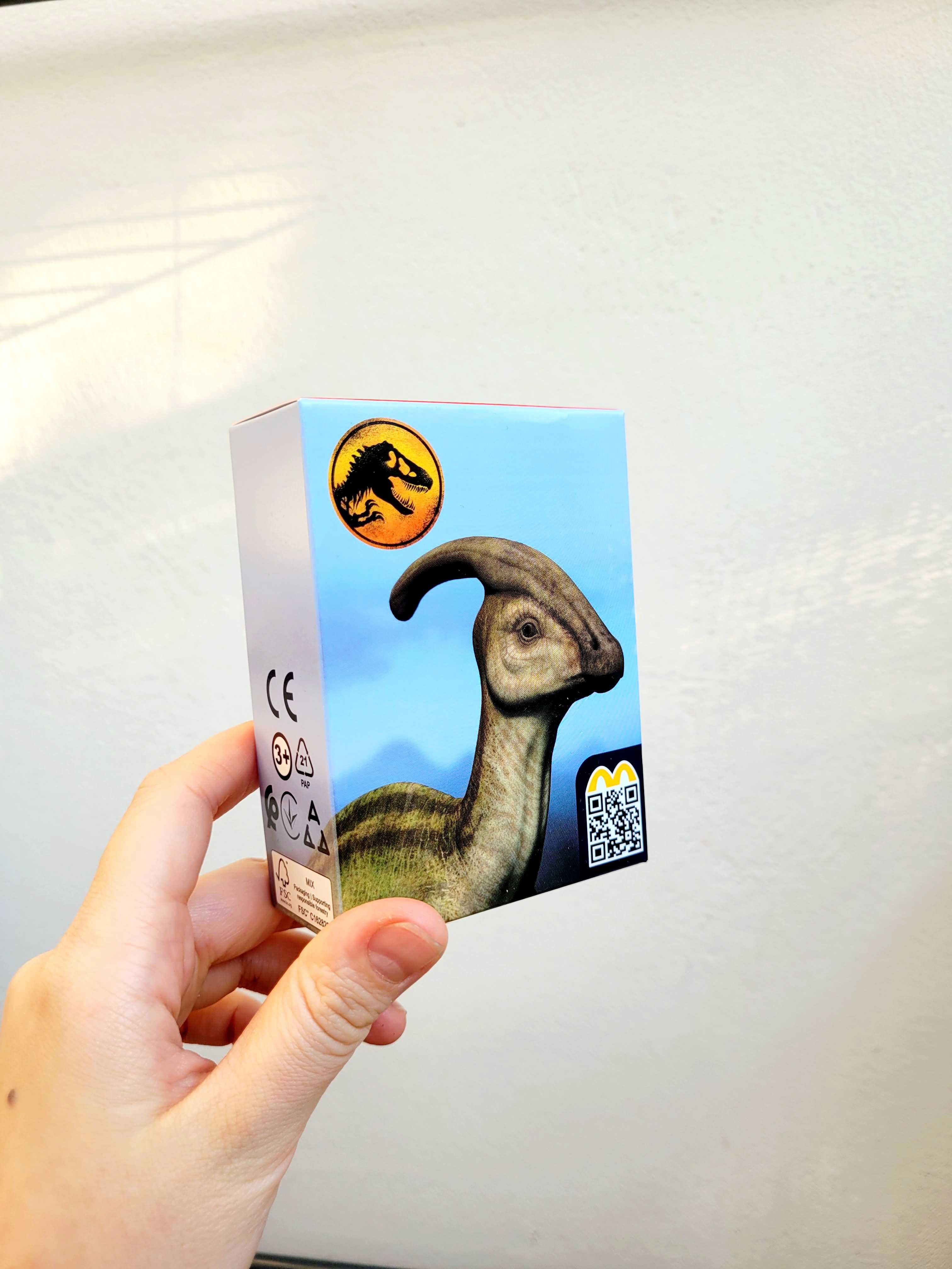 Zabawka Happy meal Park Jurajski McDonald's Jurassic Park dinozaur