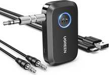 UGREEN Adapter Bluetooth 5.3  z Gniazdem AUX 3.5 mm i Mikrofonem